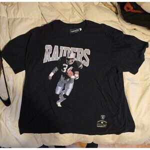 Bo Jackson Mitchell & Ness Mens Black Throwbacks T-shirt 3XB New